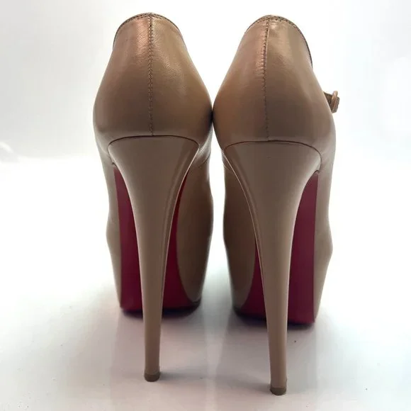 🌷❤️🔥FINAL SALE 🔥 FINAL PRICE🌷💥Christian Louboutin Lady Daf 160 Heels 37 - Picture 6 of 9